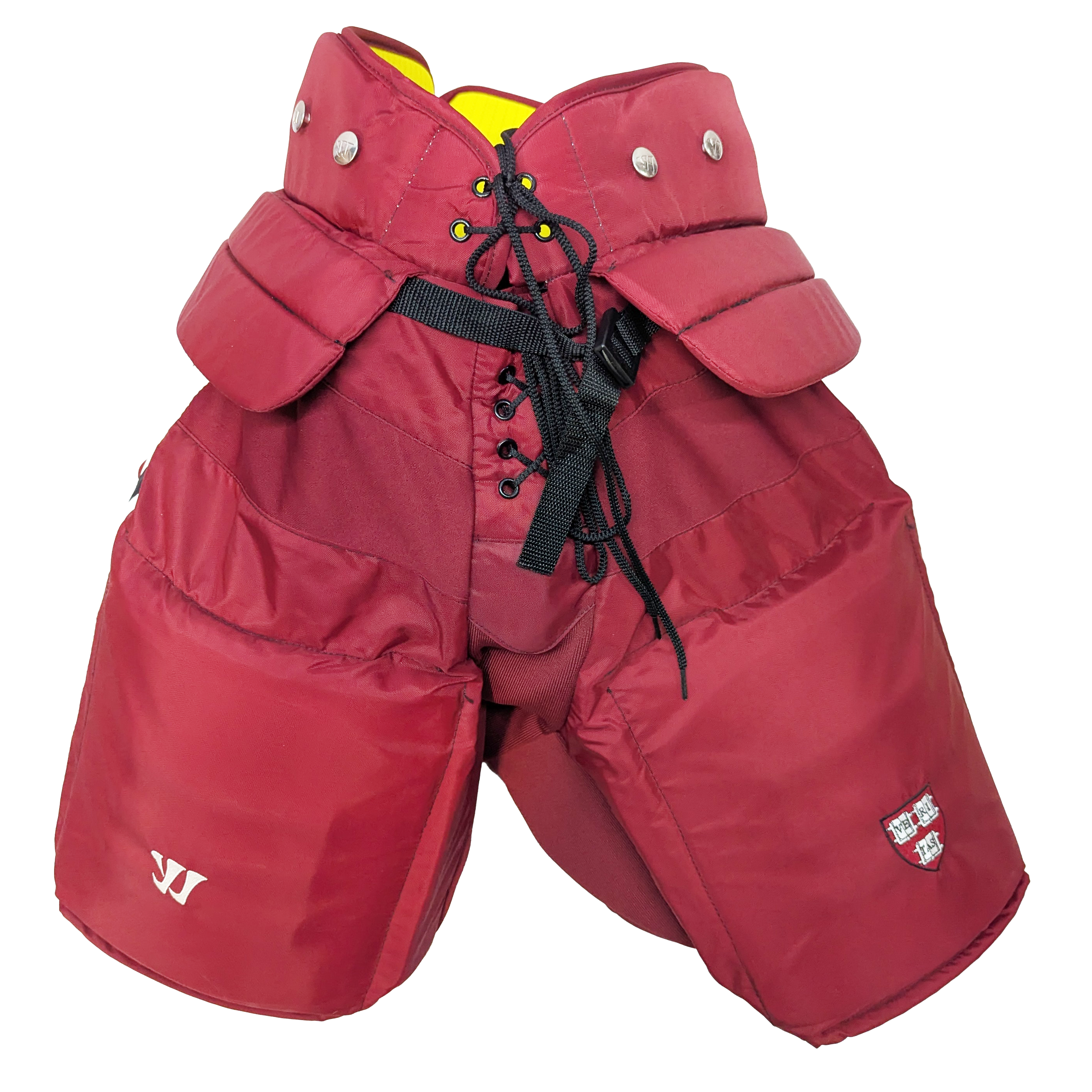 Warrior Ritual - NCAA Pro Stock Goalie Pants (Crimson/White/Black)